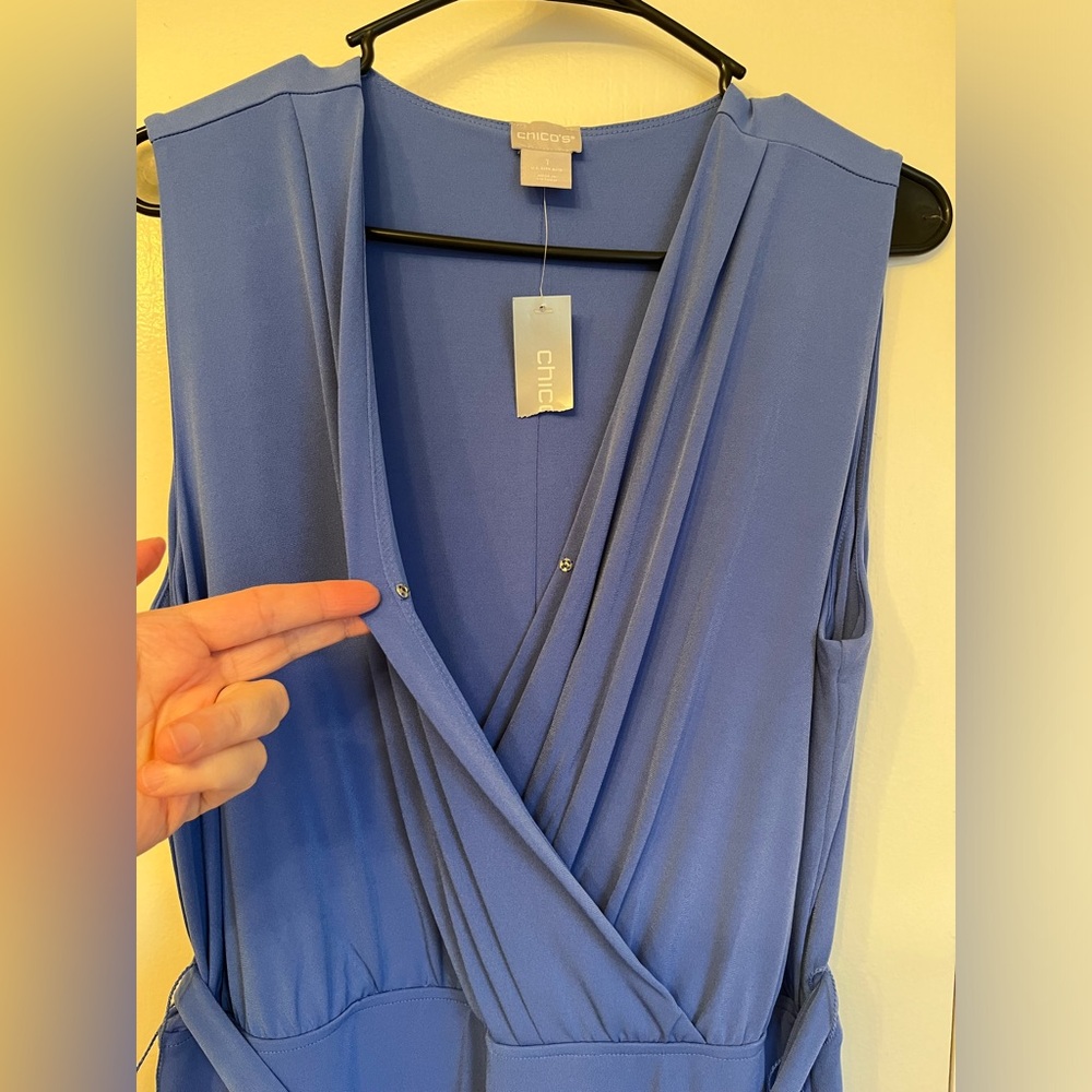 Chico’s Lilac Jumpsuit 
Full length